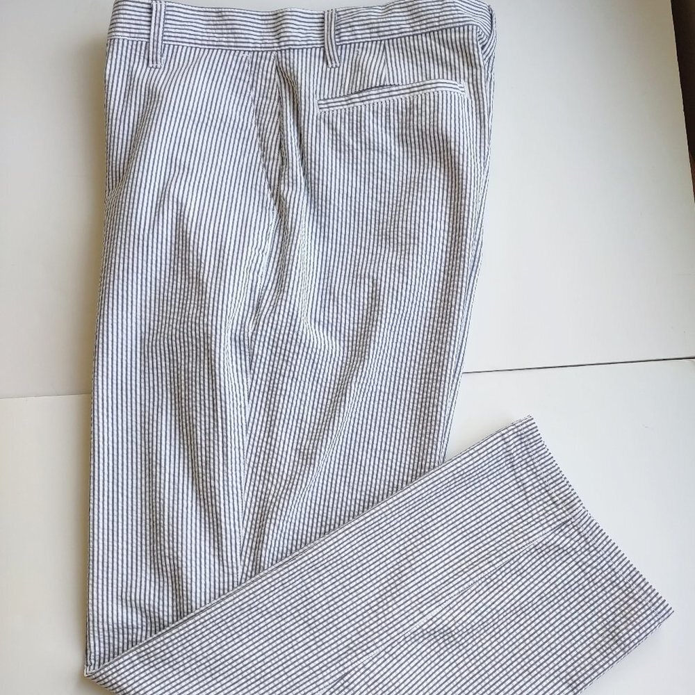 Sean John Blue and White Dress Pants